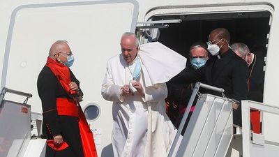 El papa Francisco llega a Irak en una visita histórica - ADN Digital
