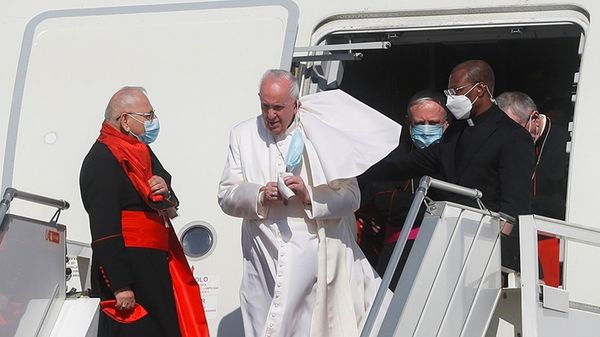 El papa Francisco llega a Irak en una visita histórica - ADN Digital