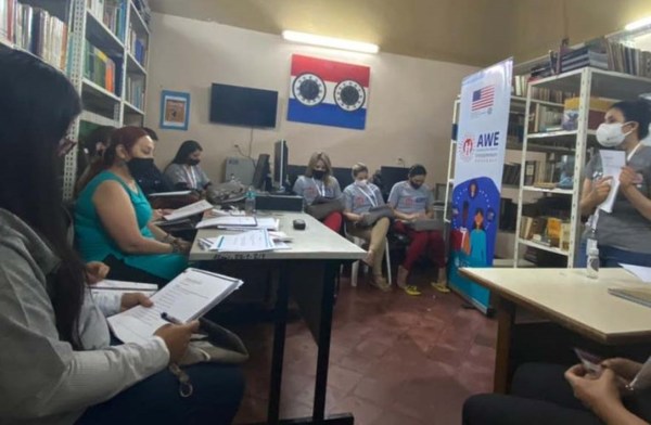 Internas del Buen Pastor participan en programa de capacitación desarrollado por la Embajada de EE.UU | Lambaré Informativo