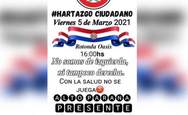 Convocan a manifestación por posible ampliación de restricción horaria