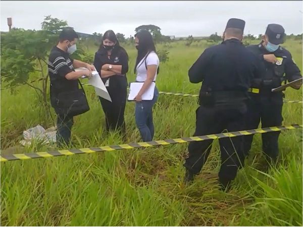 Encontraron el cuerpito de una recién nacida en Pedro Juan