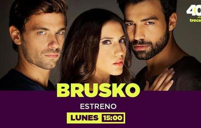 Brusko: la exitosa novela griega llega a las pantallas del Trece