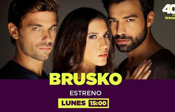 Brusko: la exitosa novela griega llega a las pantallas del Trece