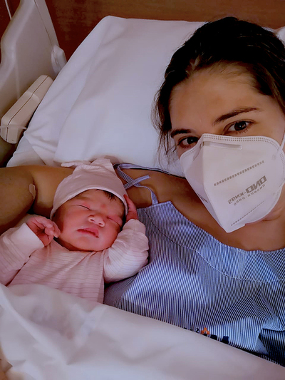 ¡Ya llegó al mundo la segunda bebé de Marly Cáceres!