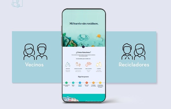 Mi barrio sin residuos, incentiva y facilita la separación de materiales reciclables