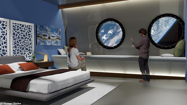 Dormir en el espacio será posible en 2027: proyectan el primer hotel espacial del mundo