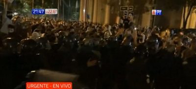 Incidentada marcha en Asunción | Noticias Paraguay