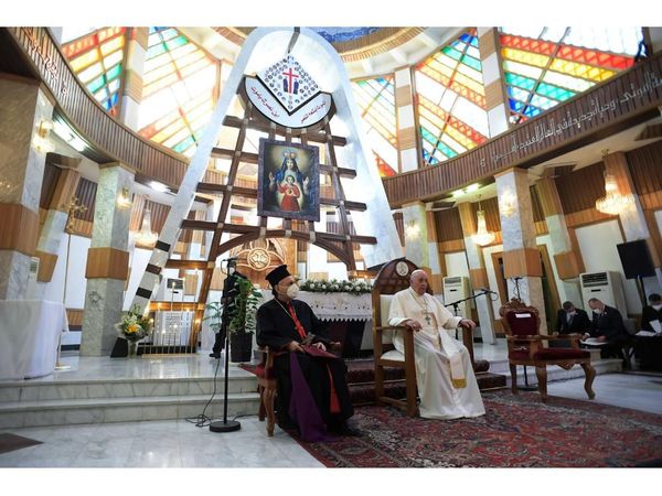“Era un deber viajar a esta tierra”, manifiesta el Papa al llegar a Irak