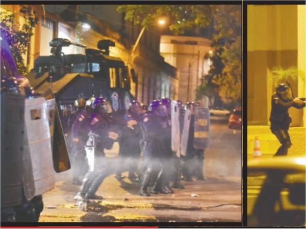 Murió apuñalado durante manifestación contra la corrupción