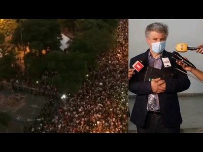 VIOLENCIA NO PROVINO DE MANIFESTANTES SINO DE INFILTRADOS, SEGÚN GIUZZIO