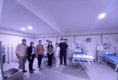 Habilitan las 6 camas de Terapia Intensiva en Coronel Oviedo – Prensa 5