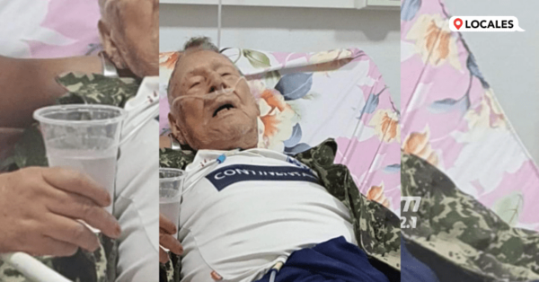 DELICADO ESTADO DE SALUD DEL EXCOMBATIENTE DON DIEGO MARTÍNEZ