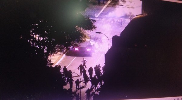 Incidentes en la movilización: reportan corridas y enfrentamientos con policías