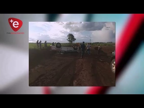 VUELCO DEJA UN FALLECIDO EN PIRAPÓ