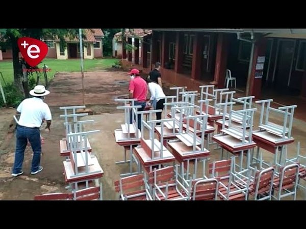 GOBERNACIÓN ENTREGA MOBILIARIOS A ESCUELAS INDIGENAS DE ITAPÚA