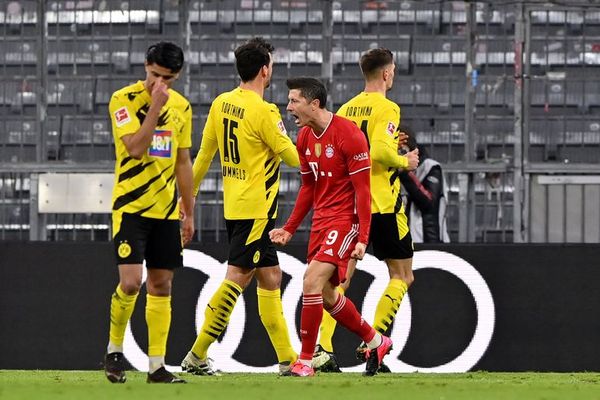 Triplete de Lewandowski en la remontada del Bayern Munich - Fútbol - ABC Color