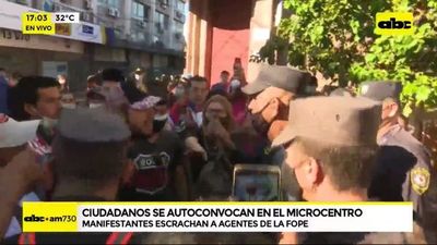Arranca segunda jornada de manifestación contra el gobierno de Abdo  - Nacionales - ABC Color