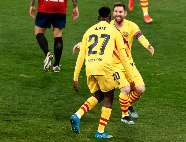 Barcelona gana y le pisa los talones al Atlético
