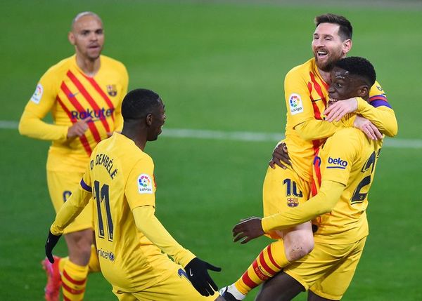 Barcelona ganó y mantiene la ilusión por LaLiga - Fútbol - ABC Color