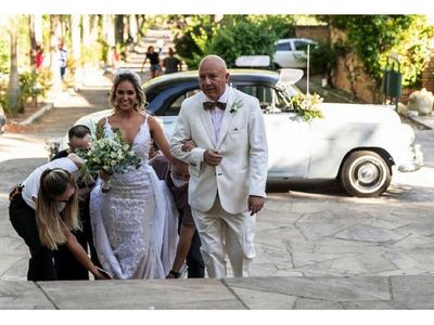El enlace matrimonial de Giovanna y Juan Carlos