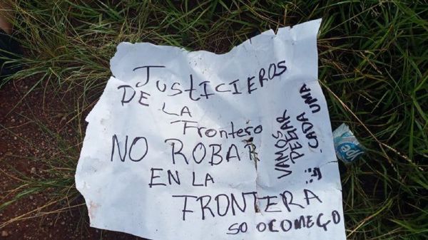 Justicieros de frontera vuelven a aparecer y matan a supuesto ladrón - Noticiero Paraguay