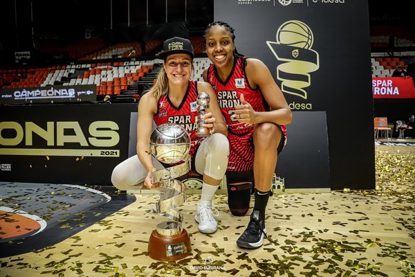 Paola Ferrari es campeona en el baloncesto español