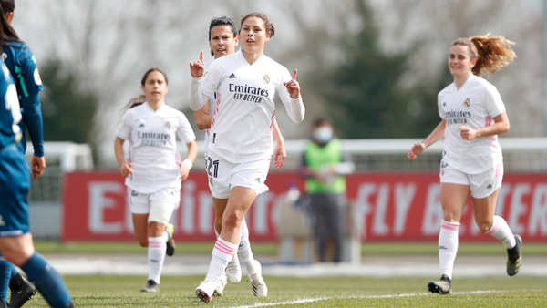 Jessica Martínez se anota con creces en la goleada del Real Madrid