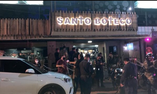 Intervienen boteco en CDE por aglomeración