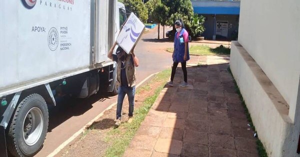 La Nación / Alto Paraná recibió 700 dosis de Coronavac