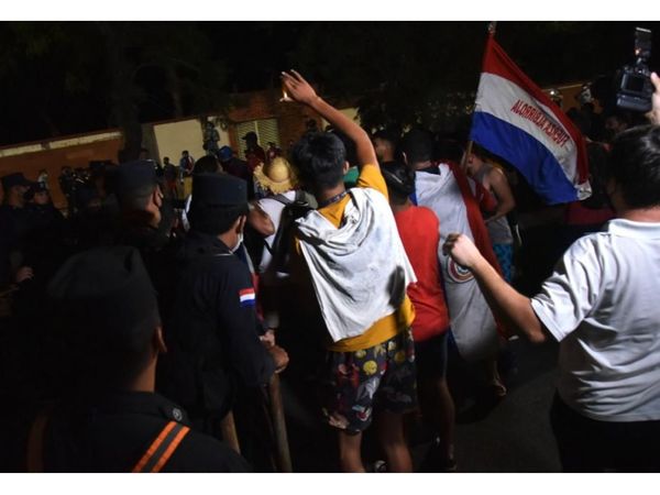 Liberan a ocho detenidos tras incidentes sobre Mcal. López