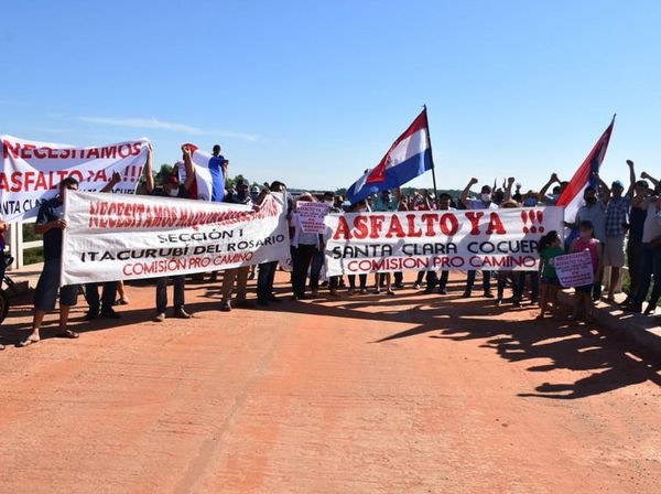 Exigen asfaltado de un tramo de 32 kilómetros - Nacionales - ABC Color