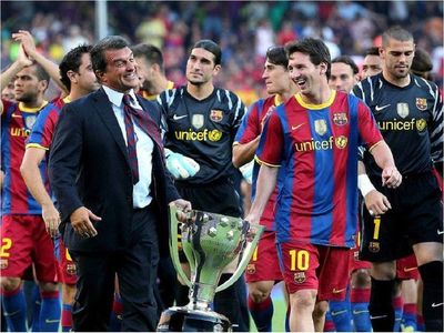Laporta: "Messi me felicitó; pronto tendremos una conversación tranquila"