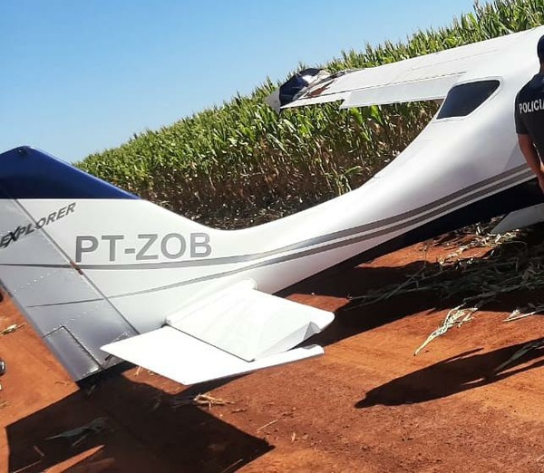 AVIONETA REPLETA DE “MERCA” REALIZA UN ATERRIZAJE FORZOSO EN SAN CRISTÓBAL