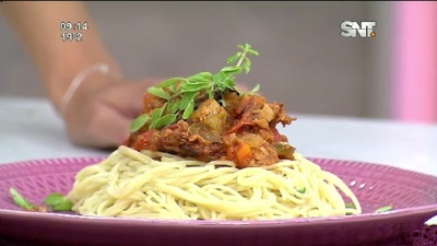 Cocina LMCD: Spaguetti con salsa de atún - SNT
