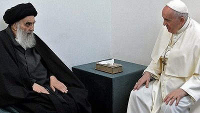 El papa Francisco se despide de Irak