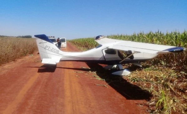 Narcoavioneta aterriza de manera forzosa en estancia de San Cristóbal