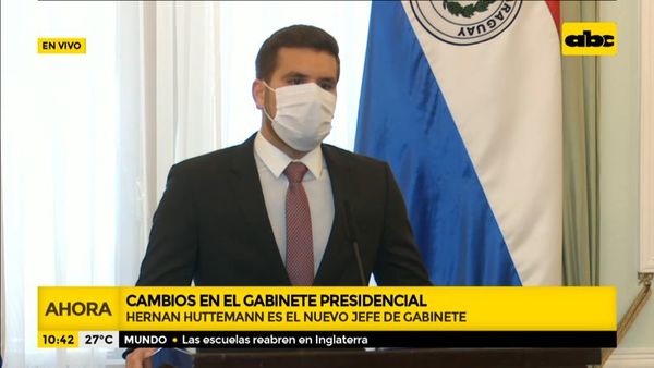 Confirman a Hernán Huttemann como nuevo Jefe de Gabinete - A la gran 730 - ABC Color