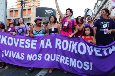 Este #8MPy, ellas se unen al pedido de cambio de Gobierno - Nacionales - ABC Color