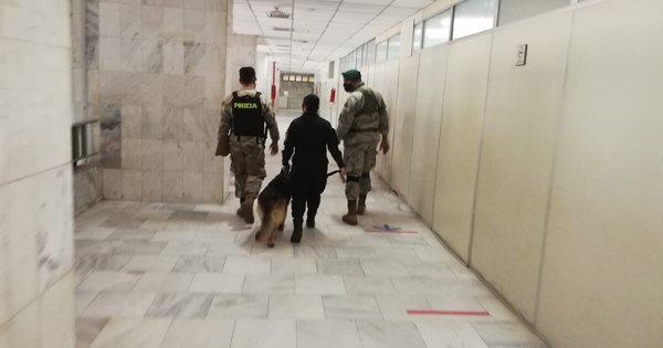 ALERTA MÁXIMA ANTE SUPUESTA AMENAZA DE BOMBA EN SEDE DEL PALACIO DE JUSTICIA DE ASUNCIÓN
