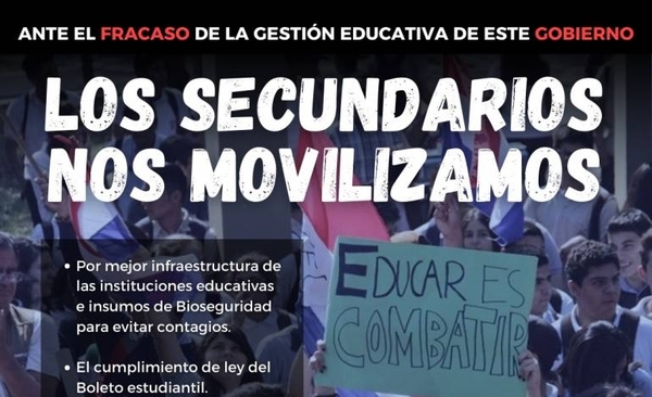 Diario HOY | Estudiantes secundarios anuncian movilización
