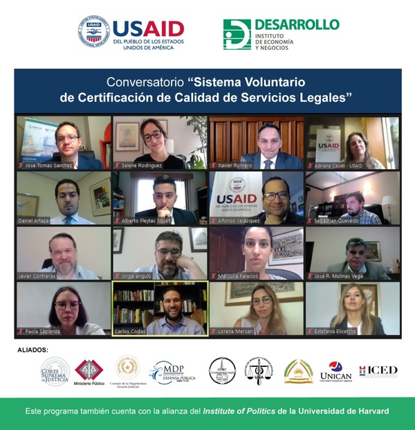 Impulsarán un sistema voluntario para certificar calidad de los servicios legales | .::Agencia IP::.
