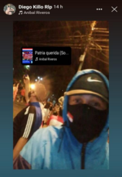 Infiltrados en protesta serían integrantes de una barra brava