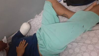 Dejan en el Hospital de Pedro Juan a un hombre inconveniente y sin su antebrazo