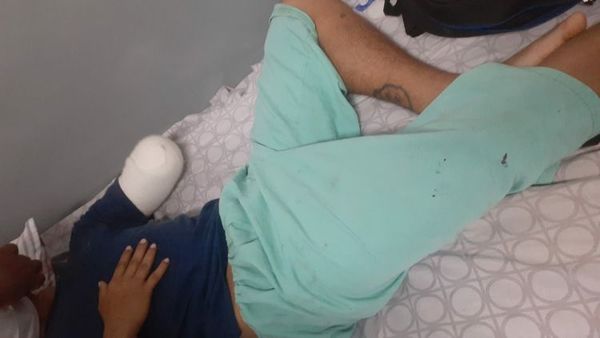 Dejan en el Hospital de Pedro Juan a un hombre inconsciente y sin su antebrazo