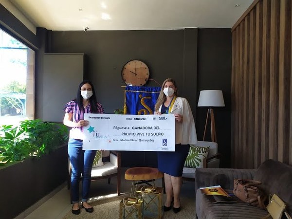 El CLUB SOROPTIMIST PREMIO A UNA MUJER QUE ''VIVE SU SUEÑO''
