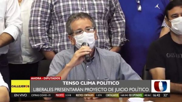 PLRA impulsará juicio político a Abdo y Velázquez