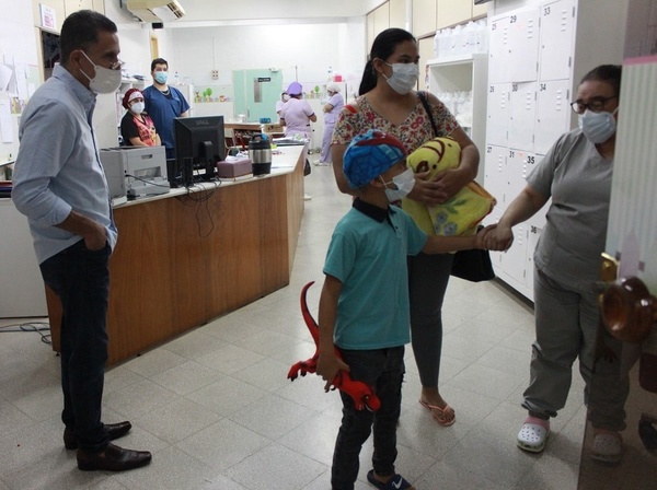 NIÑO RETOMA VIDA FAMILIAR TRAS EXITOSO TRASPLANTE DE MÉDULA ÓSEA.