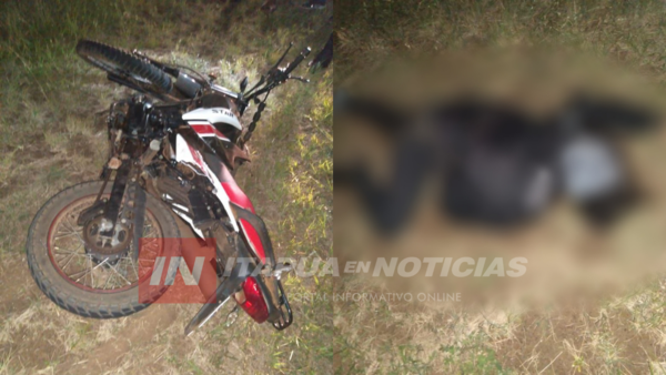 MUJER FALLECE TRAS ACCIDENTE DE MOTOCICLETA.