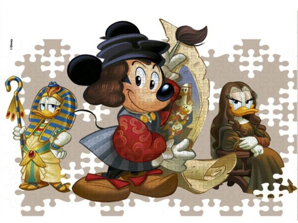 Obras de arte y sus creadores llegan con Mickey y sus amigos