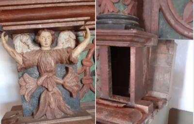 Talla franciscana del siglo XVII ha sido robada, informa la SNC
